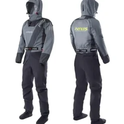 FWG Men’s Pro Dry Suit Waterproof Breathable Durable Grey X-Large