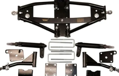 3G 6″ Deluxe Lift Kit Combo with 14″ Colossus for Club Car Precedent Golf Carts