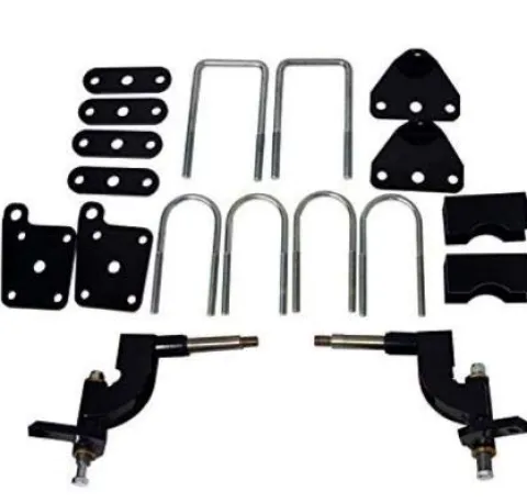 3G 5″ Deluxe Lift Kit Combo for EZGO RXV Golf Carts 2008-2013.5 with 10″ Wolverine