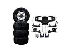 3G 6″ Lift Kit Combo for Club Car DS Golf Carts 2004+ with 14″ Colossus Wheels