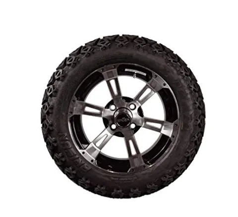 3G 5″ Lift Kit Combo with 14″ Colossus for EZGO TXT Electric Golf Carts 2002-2010