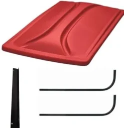 3G 80″ Red Extended Roof Kit for EZGO RXV Golf Carts 2008+