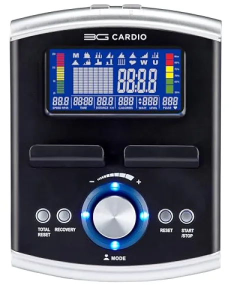 3G Cardio Elite EM X Elliptical Trainer Machine Black