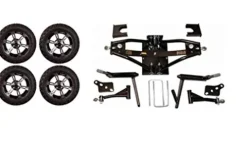 3G Deluxe 6″ Lift Kit Combo for Club Car DS Golf Carts ’84-03 with 14″ Colossus
