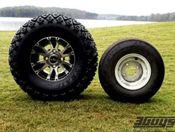 3G Deluxe 6″ Lift Kit Combo with 10″ Wolverine for Club Car DS Golf Carts 2004+