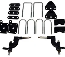 3G Deluxe Lift Kit Combo for EZGO RXV Golf Carts 2008-2013.5 with 10″ Colossus