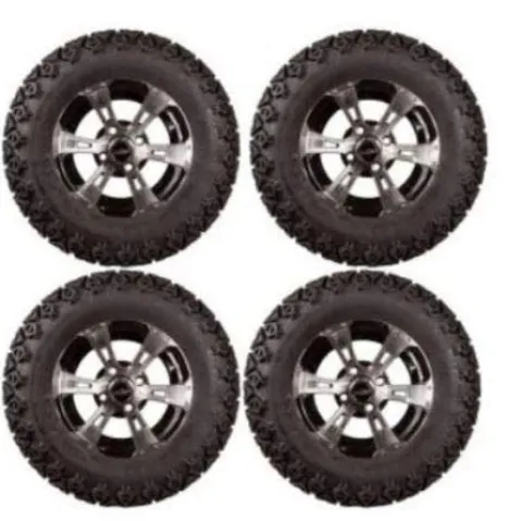 3G Lift Kit Combo with 12″ Colossus for EZGO TXT Electric Golf Carts 2002-2010