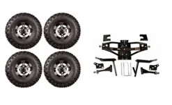 3G Lift Kit Combo with 10″ Colossus for Club Car DS Golf Carts 1984 to 2003