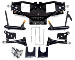 3G Lift Kit Combo with 12″ Flash Wheels for Club Car DS Golf Carts – 2004+