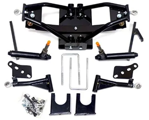 3G Lift Kit Combo with 12″ Flash Wheels for Club Car DS Golf Carts – 2004+