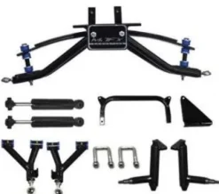 3G Lift Kit Combo with 10″ Flash Wheels & Tires for Yamaha Drive/G29 Golf Carts