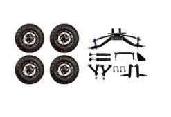 3G Lift Kit Combo with 10″ Flash Wheels & Tires for Yamaha Drive/G29 Golf Carts