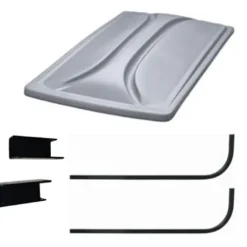 3G Universal 80″ Silver Roof Kit for Club Car DS Golf Carts 1976-1999