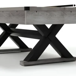 Gahowlen 7 ft Pool Table with Accessories Grey