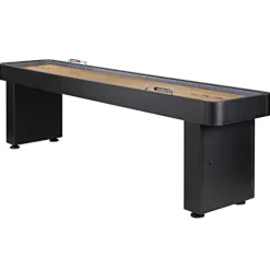 Game Room Guys Destroyer Shuffleboard Table Matte Black