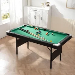 Gao Bao Long Folding Pool Table Green