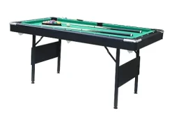Gao Bao Long 5.5-Foot 3-in-1 Portable Pool Table Green