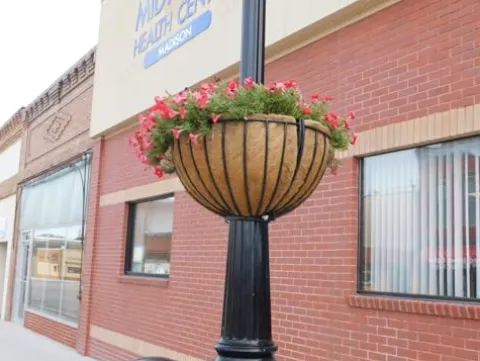 Garden Artisans 25 in Lamppost Hayrack with Molded Coco Liner – 2 Pack Black Brown