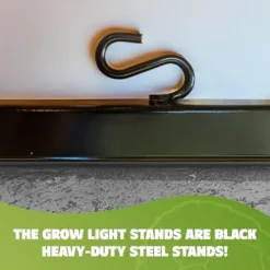 Garden Tower Ultra Efficient 80 Watts LED Grow Light 6400K Full-Spectrum Black