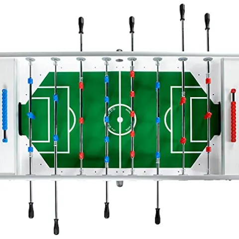 Garlando G-500 Foosball Table Weatherproof Indoor & Outdoor White