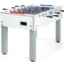 Garlando G-500 Foosball Table Weatherproof Indoor & Outdoor White