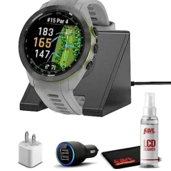 Garmin Approach S70 Golf GPS Watch Gray 42mm AMOLED Display
