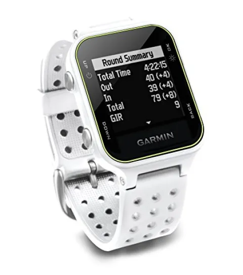 Garmin Approach S20 GPS Golf Watch White