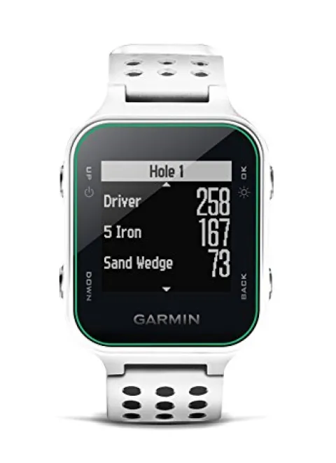 Garmin Approach S20 GPS Golf Watch White
