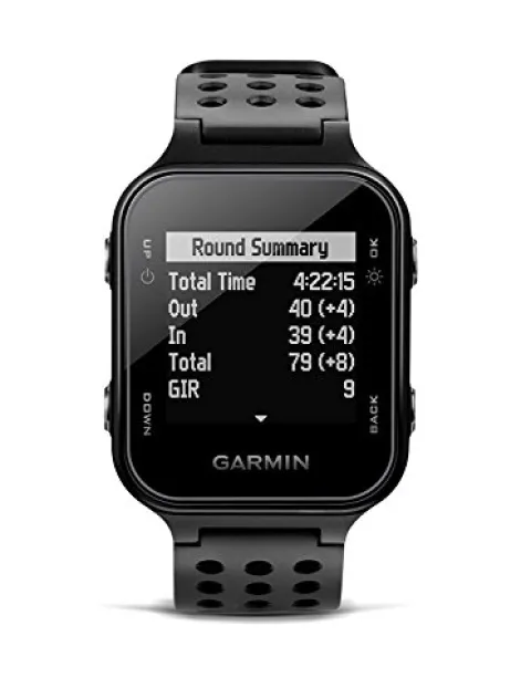 Garmin Approach S20 GPS Golf Watch Black