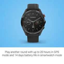 Garmin Approach S62 Premium Golf GPS Watch Black