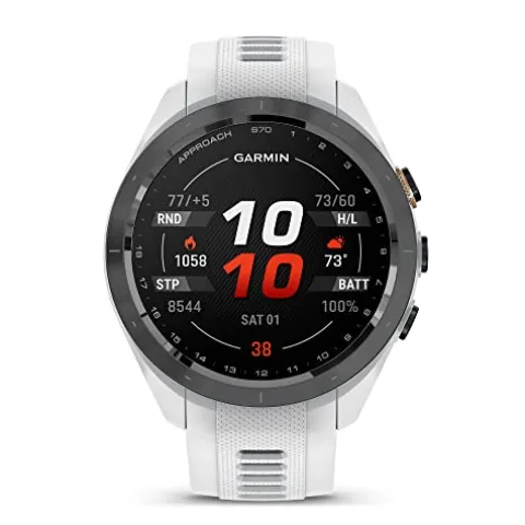 Garmin Approach S70 Premium GPS Golf Watch White