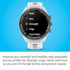 Garmin Approach S70 Premium GPS Golf Watch White