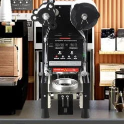 GarveeHome Fully Automatic Efficient Machine for Boba and Coffee Black