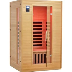 GarveeLife 2024 Upgrade 2 Person Infrared Sauna Wood