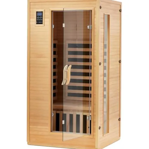 GarveeLife Infrared Sauna 1-2 Person Low EMF Wooden