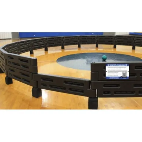 Generic 15′ Diameter Portable GaGa Ball Pit with Steel Spikes Black