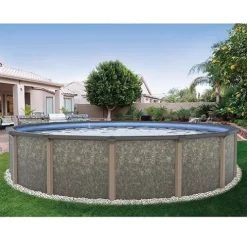 Generic Bluewave Riviera 24 Round 54″ Deep Steel Wall Hybrid Above Ground Pool Standard