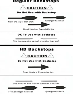 Generic BUP Sports The Shield Archery Target Backstop 6′ x 10′ Black