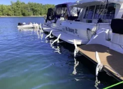 Generic Extended Dinghy Davit White