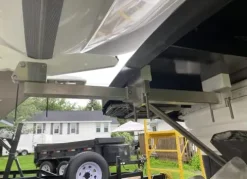 Generic Extended Dinghy Davit White