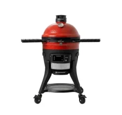 Generic Kamado Joe Konnected Joe Digital Charcoal Grill and Smoker with Auto-Ignition and Temperature Control Red