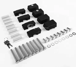 Generic Kayak 16X71 Double BAR Pickup Truck Bed Rack Mount Ladder Trunk Canoe Carrier