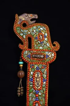 Generic Tibetan Temple Dragon Head Sword Amulet