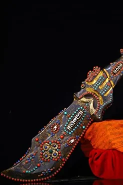 Generic Tibetan Temple Meteorite Mosaic Dzi Beads Amulet 1