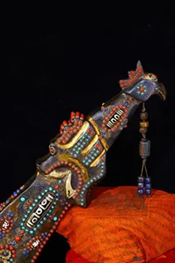 Generic Tibetan Temple Meteorite Mosaic Dzi Beads Amulet 1