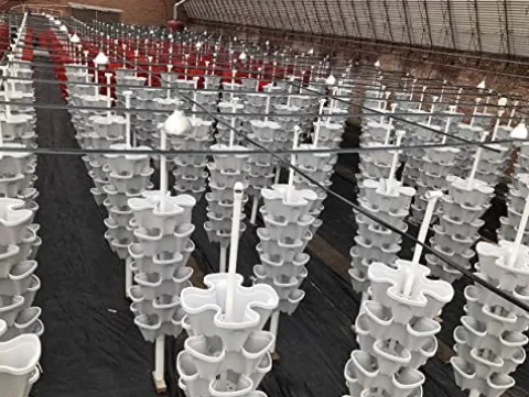 Generic U-Pick Garden Vertical Planters Black