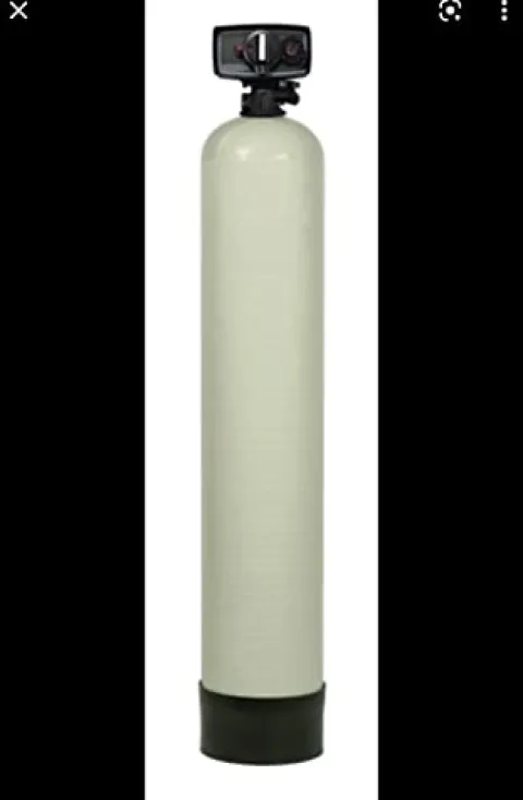 Generic Whole House Fluoride Removal Water Filter 1.5 Cubic Ft Bone Char – 10″x54″ Black Blue