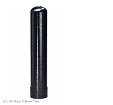 Generic Whole House Fluoride Removal Water Filter 1.5 Cubic Ft Bone Char – 10″x54″ Black Blue