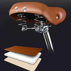 Generic Women’s 26 Inch Hybrid Bike Retro-Styled Cruiser 7-Speed Drivetrain Green