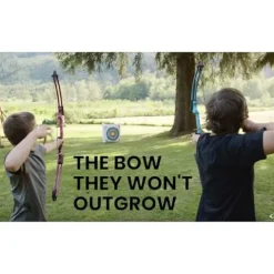 GENESIS Archery Compound Bow Kit Left-Handed Adjustable Draw Length 15″-30″ & Weight 10-20 lbs Yellow (3 Pack)